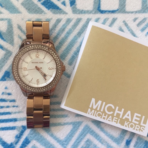 Michael Kors Accessories - Rose Gold Michael Kors Watch